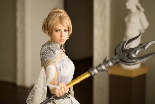 最终幻想15露娜公主cos优雅高贵白衣胜雪