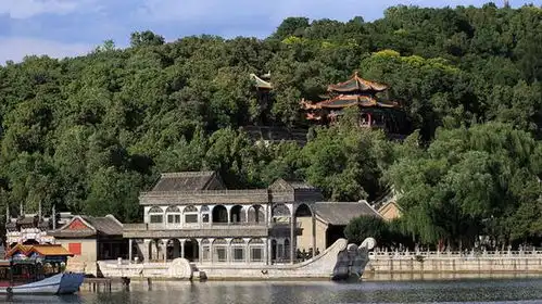 我在颐和园等你为你揭秘颐和园内最著名茶楼建筑清晏舫
