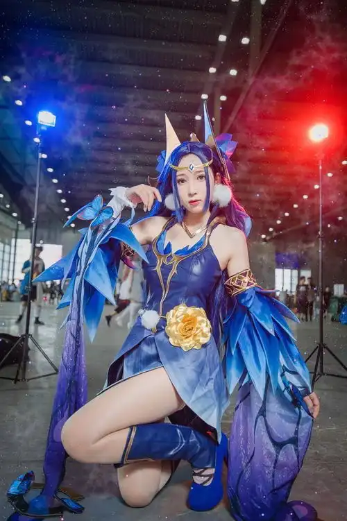 王者荣耀貂蝉仲夏夜之梦肉丝场照cos
