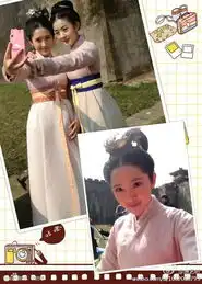 赵丽颖杨蓉似双胞胎赵丽颖陈晓乔任梁杨蓉唐艺昕幕后搞怪照