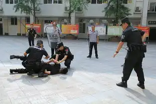 防暴力犯罪演练
