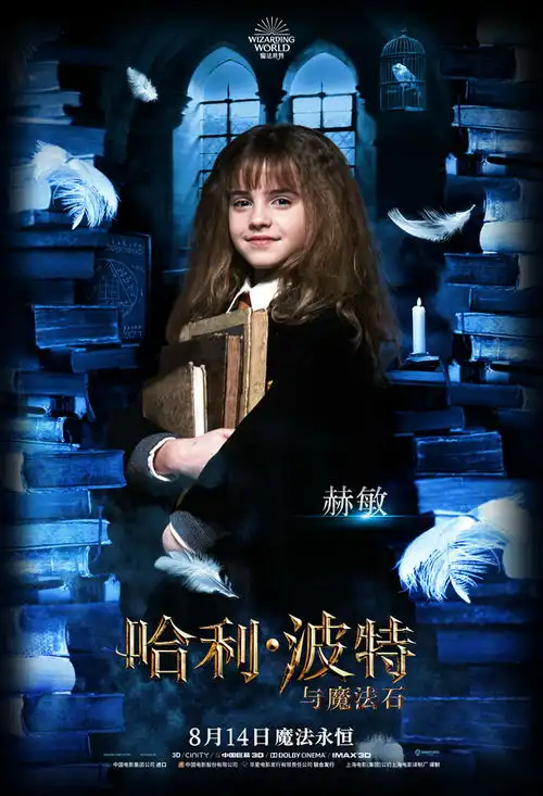 哈利波特与魔法石曝入学通知版预告八大角色海报重燃20年魔法梦
