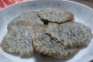 芝麻薄饼的做法
