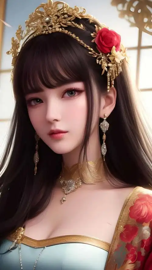 ai绘画国风美人窈窕淑女高清壁纸推荐