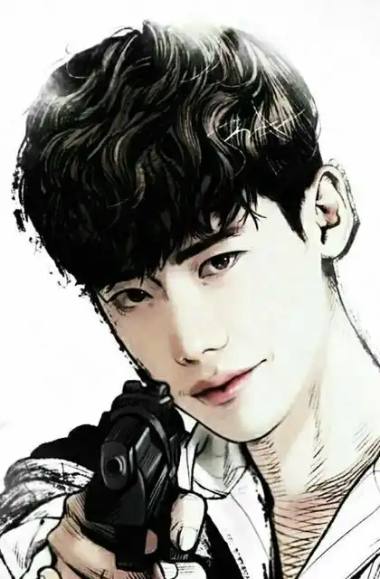 w两个世界漫画版李钟硕高清手机壁纸