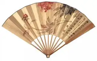 张大千最美扇面58幅,脱俗高雅