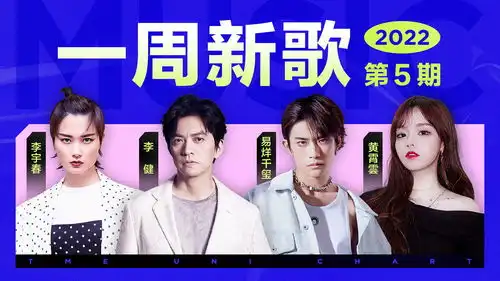 一周新歌丨易烊千玺海阔天空赤诚感人,黄霄云重返地球舒缓悠扬