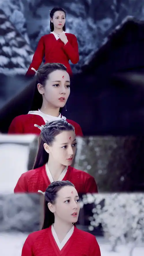 组图迪丽热巴枕上书三世造型盘点可爱美艳无缝衔接
