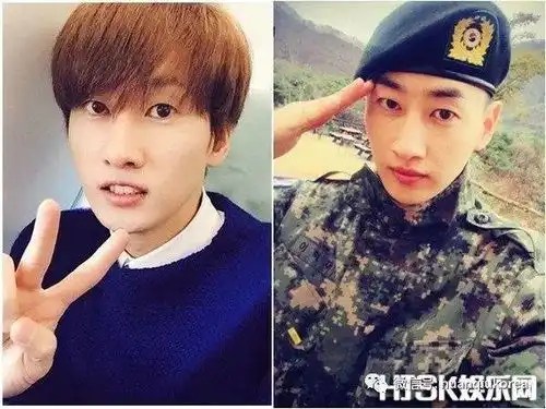 李胜基花游记帅出新高度欧巴们的退伍照都长这样呢...
