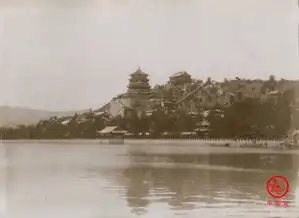 1900年老照片侵华德军军官拍摄皇家禁地
