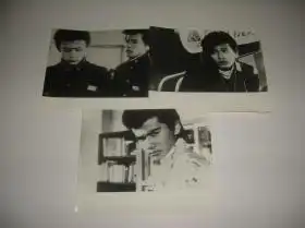 电影译制片日本银白色的奖章剧照1套6张全
