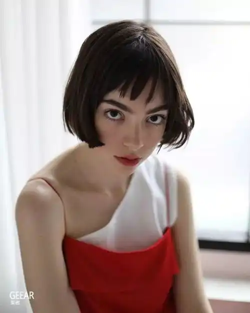 g星她不就是天使爱美丽的amelie5位风格不同的短发iggirls
