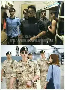 太阳的后裔大热全民模仿剧照海报
