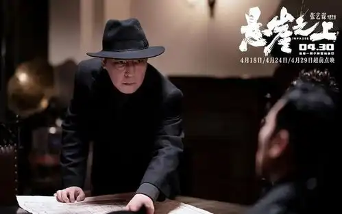 张艺谋执导谍战大片悬崖之上,雪夜暗藏杀机
