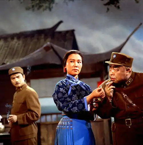 样板戏高清剧照白毛女杜鹃山红灯记红色娘子军龙江颂奇袭白虎团龙江颂