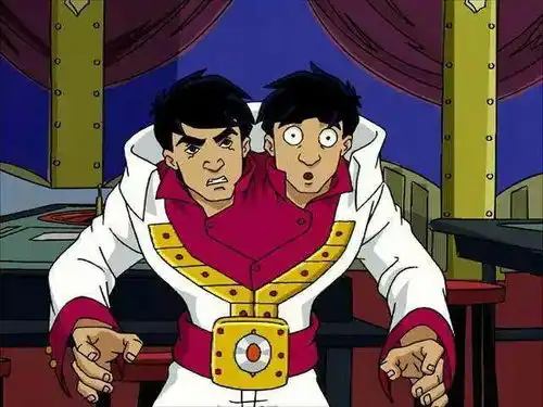 盘点成龙历险记最有趣的四个造型,最后一个是双头成龙