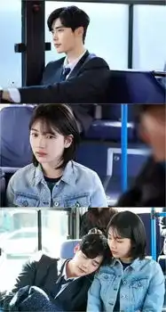 颜值即正义当你沉睡时剧照抢先看李钟硕靠著秀智肩膀睡著气氛实在太粉红啦