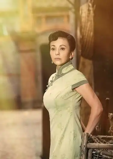 雪姨王琳收起表情包,穿上一袭优雅的旗袍,美得惊艳了时光