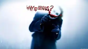 求一张图片蝙蝠侠黑暗骑士的海报小丑希斯莱杰在雪地里玻璃上用血画了一个笑脸还有