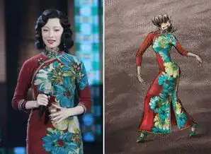 金陵十三钗旗袍配大衣,冬季穿搭宝典
