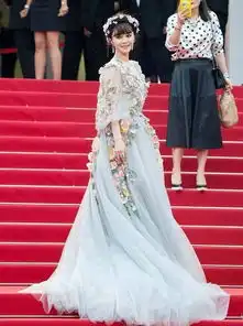 范冰冰早年戛纳红毯照被扒,去掉美颜和滤镜,这颜值也太能打了