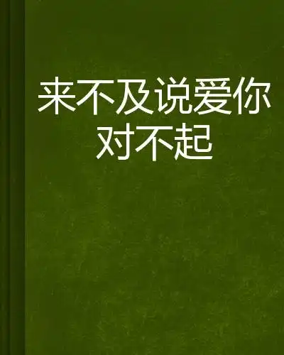 来不及说我爱你剧照对不