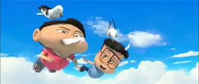 电影桂宝发剧照桂圈笑闯外太空