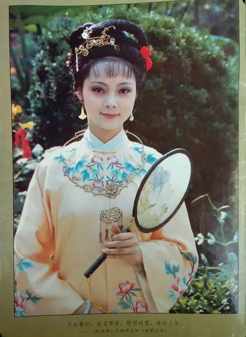 1987年1月份电视连环画中的87版红楼梦
