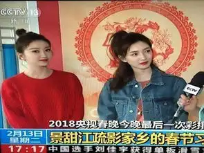 江疏影和景甜差2岁,同样春晚幕后照,为何网友说景甜更有女人味
