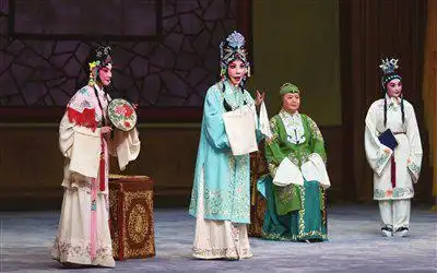 京剧张派经典西厢记上演图
