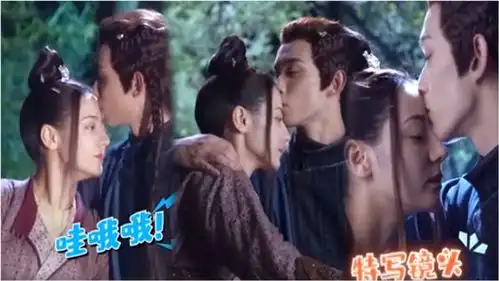 迪丽热巴吴磊额头吻花絮曝光,甜蜜暴击在线解锁超甜cp
