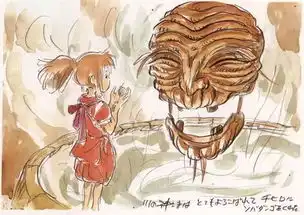 值得收藏的一组千与千寻原画手稿