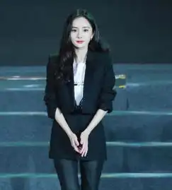 杨幂西装照a气十足这些女星的西装硬照也一定不输
