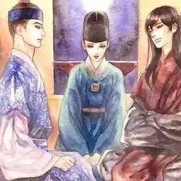 云画的月光漫画版,韩剧中大宝剑和金有贞神似
