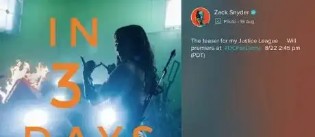 预告片即将到来扎导分享正义联盟剪辑版,神奇女侠新剧照
