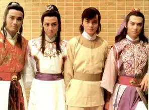 决战玄武门拍摄花絮,你可以看到不少射雕英雄传中角色的身影