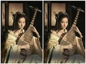 古装剧弹琵琶7个大美女,叶璇第2美,第一美的让人美的窒息
