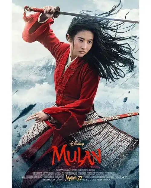 g明星花木兰终于有好评刘亦菲替身因为超越本尊的美貌而在网络爆红
