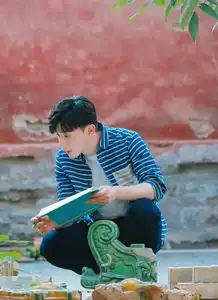 邓伦上新了故宫造型,老干部衬衫,配5800宝石胸针真洋气