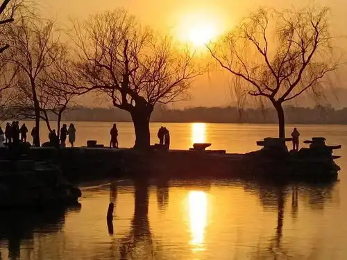 冬至颐和园印象
