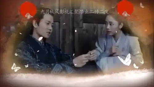 锦衣之下谭松韵任嘉伦古装mv烦君刻画相思去,印入伊人一寸心
