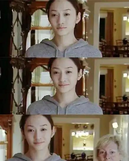 真羡慕她的清纯面孔