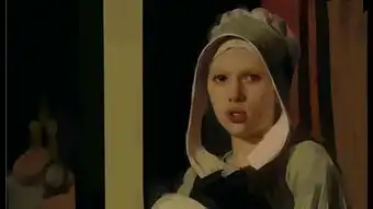 戴珍珠耳环的少女
