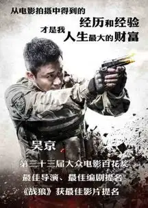 吴京再获多奖项提名战狼2又引关注