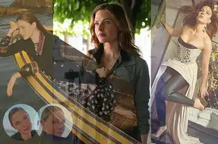 碟中谍6首映礼上,女神的造型优雅动人,互动时却遭影迷抢镜