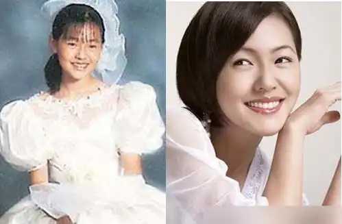 王菲林志玲一线女星成名前后青涩成熟对比照