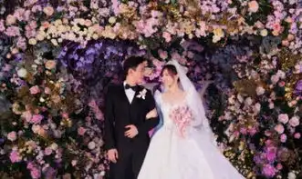 唐嫣婚礼现场照高清大图,婚礼现场唯美如童话,奢华会场曝光
