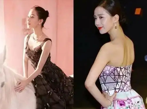 杨颖比刘诗诗还小两岁,穿露背装一比,都输给了她