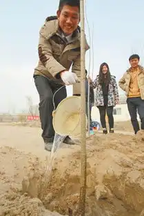 3月7日郑州黄河滩百名单身男女种下爱情树