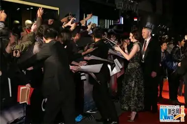 星际穿越首映红毯安妮海瑟薇与粉丝亲密玩自拍
